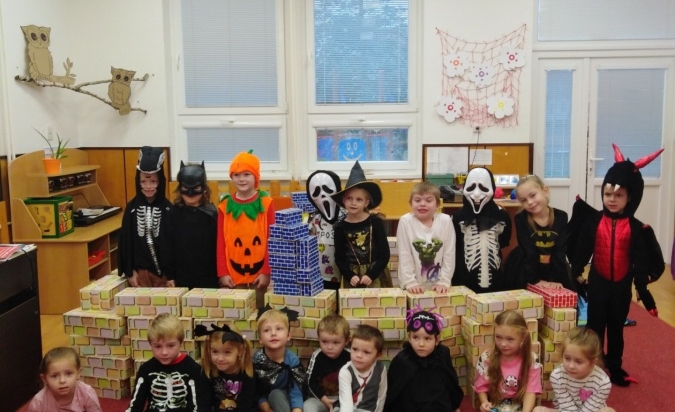 Halloween v mateřské škole  - Halloween u Broučků